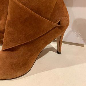 Manolo Blahnik Suede Bootie Size 5.5